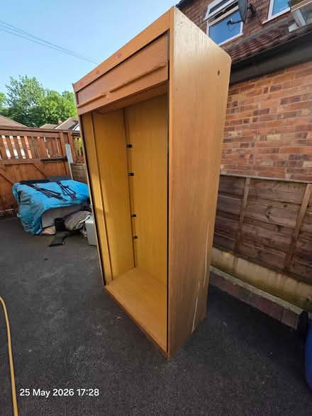 Photo of free Wooden roller shutter cabinet (M33) #1