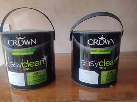 Photo of free Tins of paint unused (Warwick CV34 6) #2