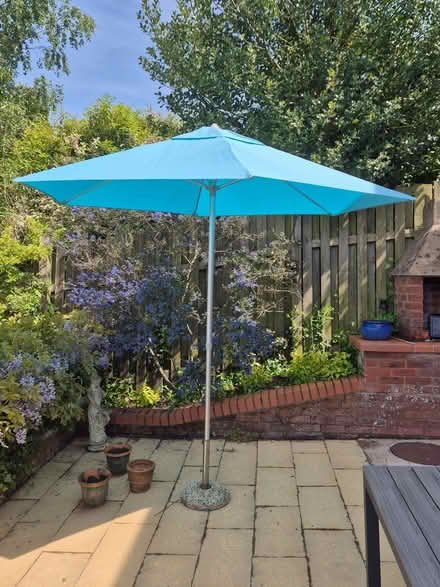 Photo of free Garden/patio parasol (Congleton CW12) #1