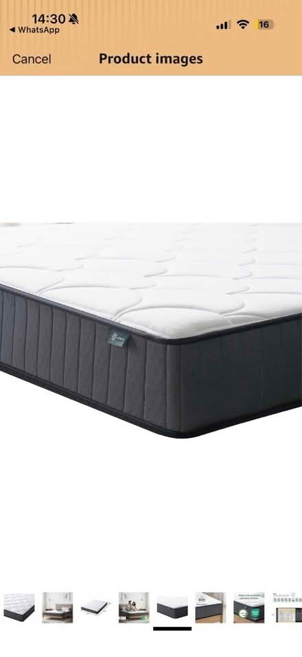 Photo of free Nearly new Double Mattress (East Croydon) #2