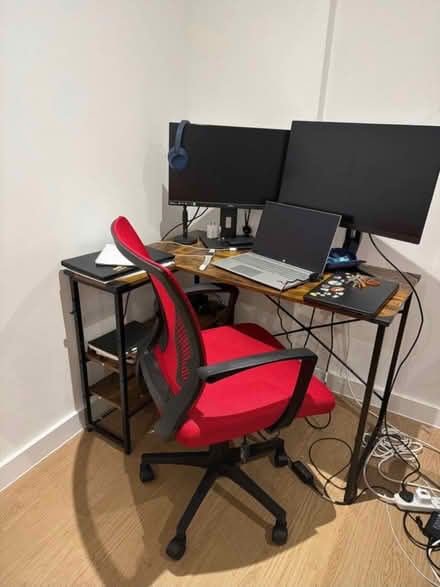 Photo of free Office desk and comfy chair (Gay village B5) #2