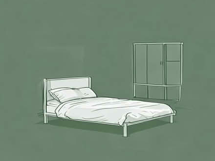 Photo of Bed frame and wardrobe (Welling DA7) #1