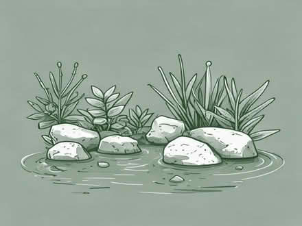 Photo of Pond plants rocks pond pump fountains (Fleete CT9) #1