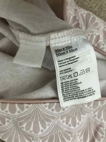 Photo of free Cushion cover 50x50 cm (Tetbury) #2