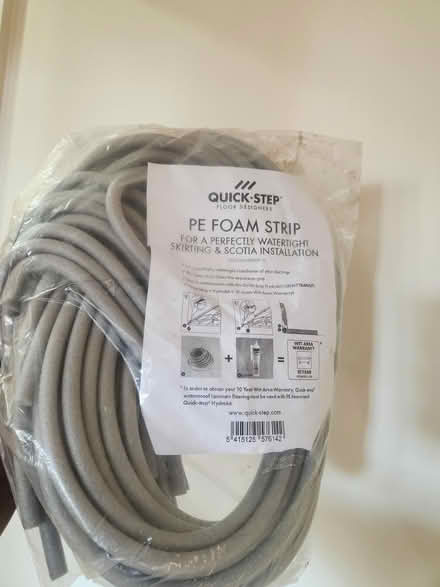 Photo of free x5 Skirting Board Foam Strips (L23 6XS) #1
