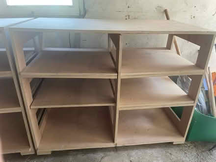 Photo of free Wooden shelving units (Dore, S17) #2