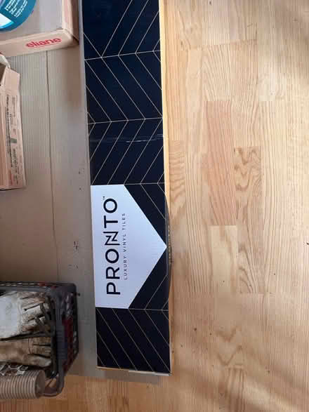 Photo of free LVT grey oak flooring (Oxford, OX4 7) #1