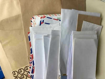 Photo of free Envelopes, multiple sizes. Includes airmail (Hale WA15) #1