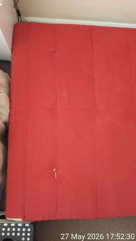 Photo of free Used sofa / double bed futon (Edgwarebury Lane) #4