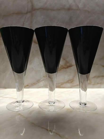 Photo of free Black cocktail glasses (Stockwell SW9) #2