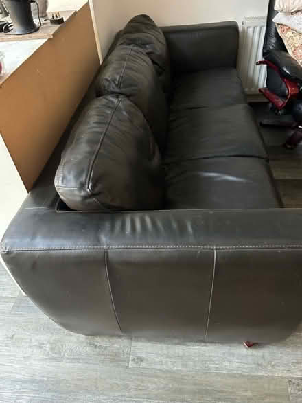 Photo of free Sofa: Sits 3 people comfortably (SW15) #2