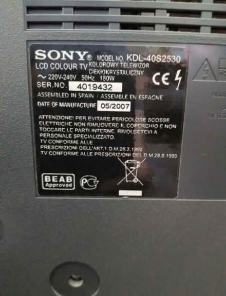 Photo of free 40inch TV (b14 7ra) #3