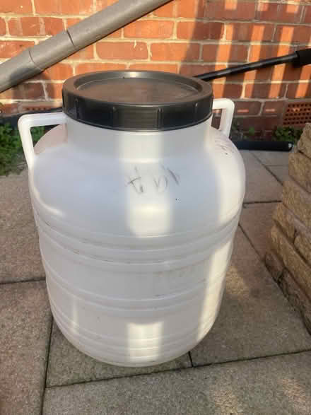 Photo of free Plastic storage/drum container (Liverpool Oldswan axis) #1