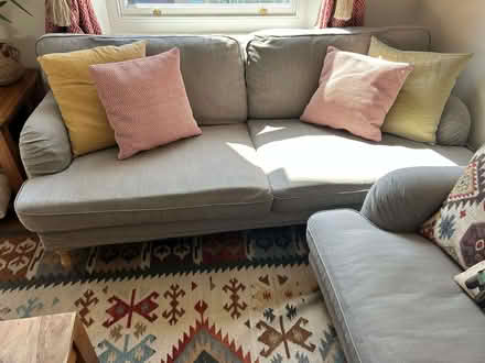 Photo of free 2 x 3-seater sofa (IKEA) (Parsons Green SW6) #2