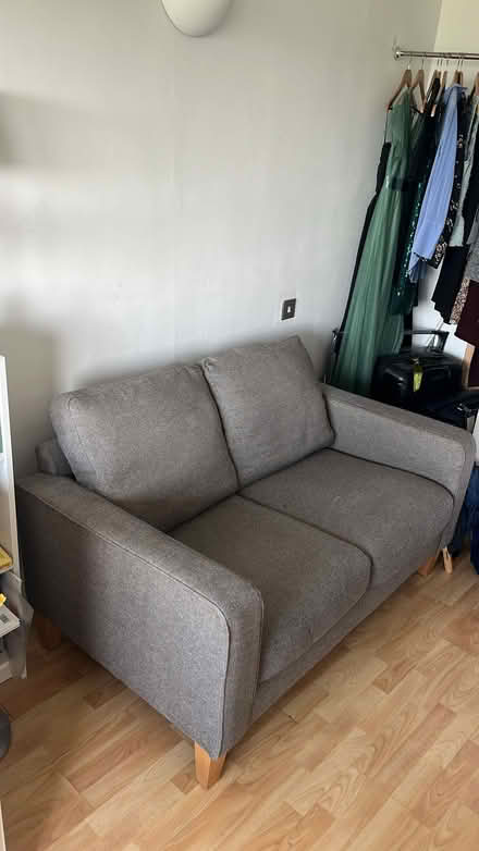 Photo of free John Lewis Gray Two Seater Sofa (Finsbury Park N4) #3