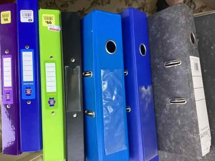 Photo of free 8 a4 ring folders - lever arch and ring (Hale WA15) #1