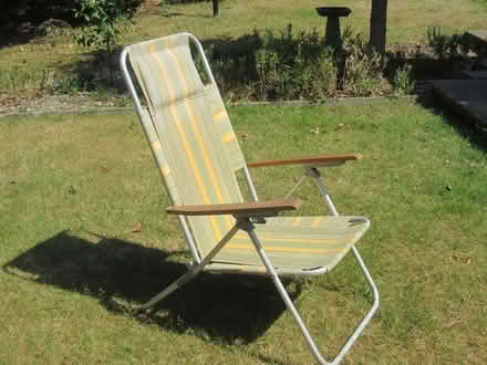 Photo of free Garden folding chair (Barton-on-Sea BH25) #1