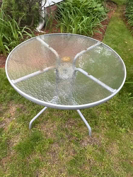 Photo of free Glass circular table (Weston) #1