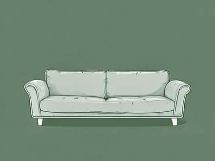 Photo of L shape sofa couch for living room grey colour (Droylsden M43) #1