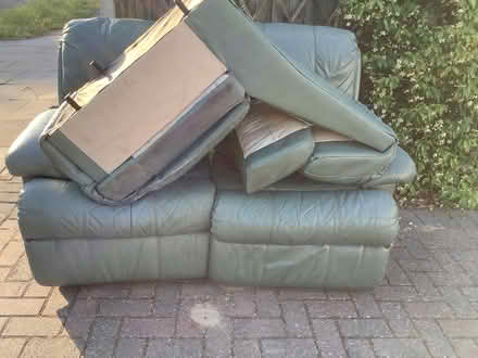 Photo of free 3 seater manual recliner sofa (Shortlands, Bromley) #1