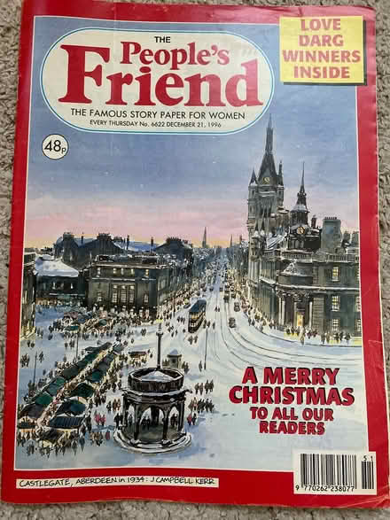 Photo of free The People’s Friend Magazine 1996 (Cheltenham Fairview GL52) #1