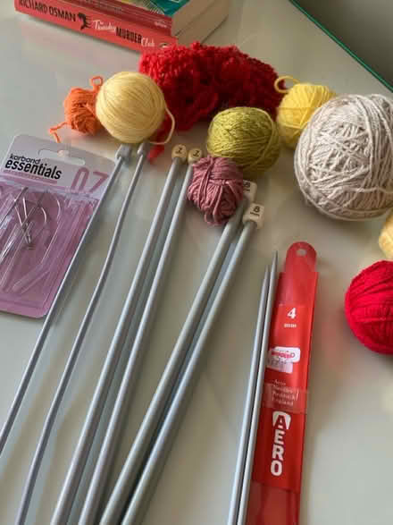 Photo of free Knitting needles and wool (Belfast BT8) #3