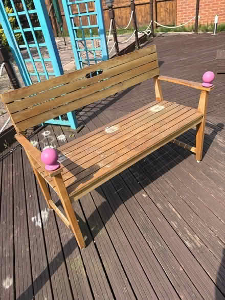 Photo of free Garden bench (Walton Summit PR5) #1