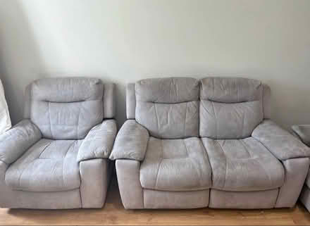 Photo of free Sofa and armchair (Faversham ME13) #1