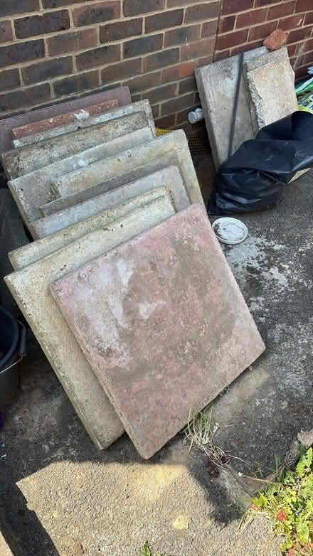 Photo of free Paving slabs (East worthing BN11) #1