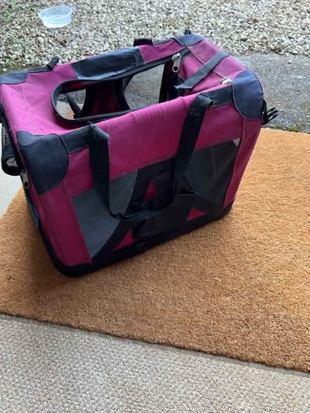 Photo of free Collapsing cat carrier (Braunston) #2