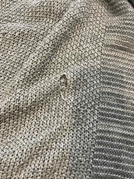 Photo of free The White Company Grey Throw - with holes! (Monkmoor SY2) #3