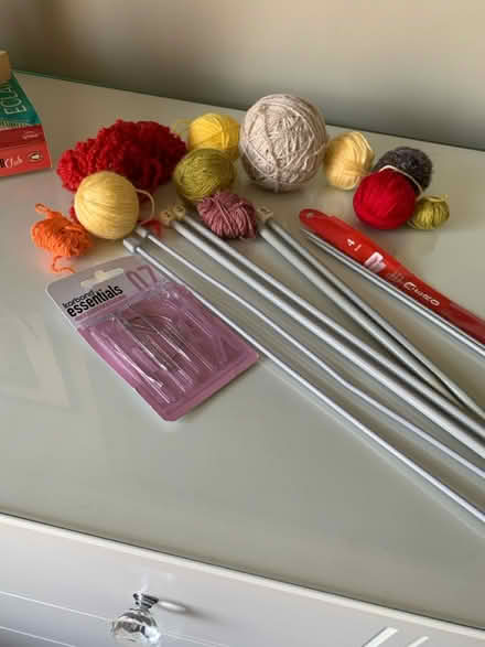 Photo of free Knitting needles and wool (Belfast BT8) #2