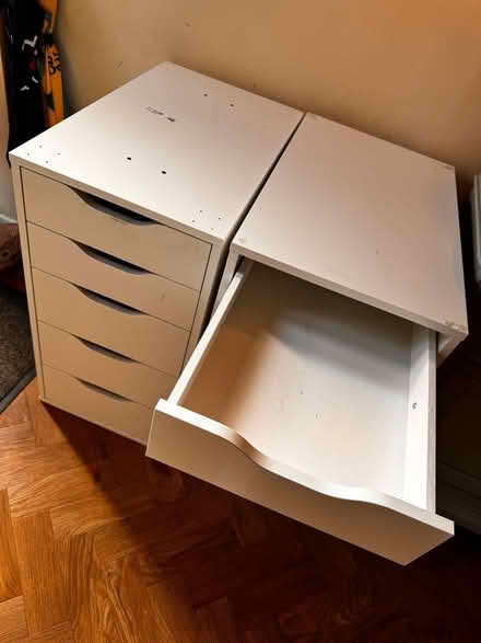 Photo of free 2 IKEA Alex drawers (Leighton Buzzard) #3