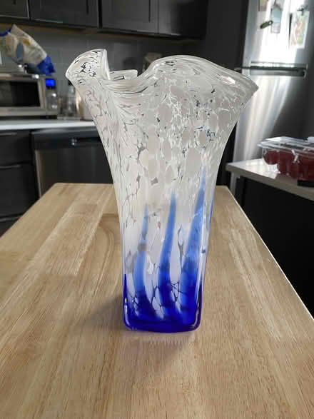 Photo of free Vintage Hand Blown Glass Vase (Near Parkville High School) #1