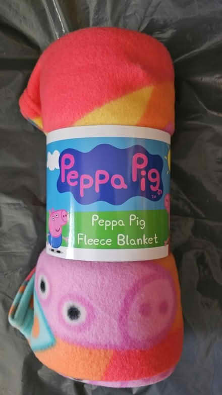Photo of free Peppa Pig fleece blanket (Ramsey Mereside PE26) #1