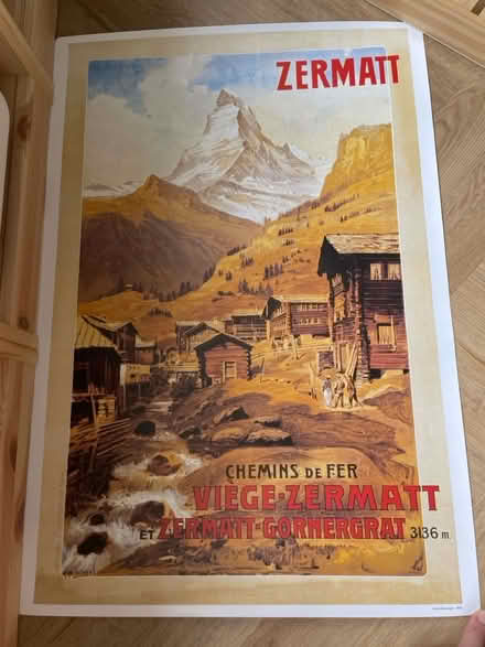 Photo of free Zermatt poster (S17) #1