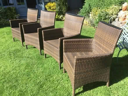 Photo of free 4 Garden chairs (Stevenage SG1) #2