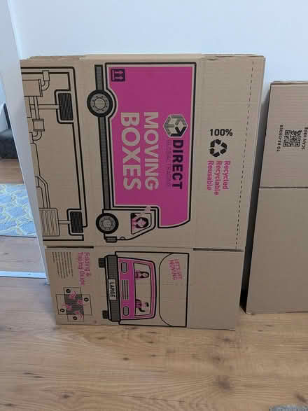 Photo of free Moving boxes (TW3) #2