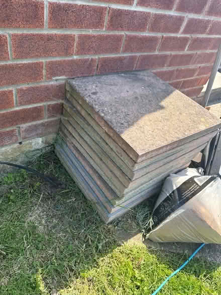 Photo of free 10 concrete pathers (CH45) #1