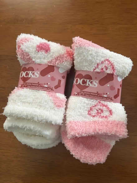 Photo of free Women's fuzzy socks (Brookland/Fort Totten) #2