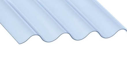 Photo of Corrugated plastic or polycarbonate sheet offcuts (Hawley Lane GU14) #1
