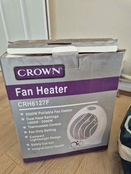 Photo of free Crown Fan heater (Bexleyheath DA7) #1