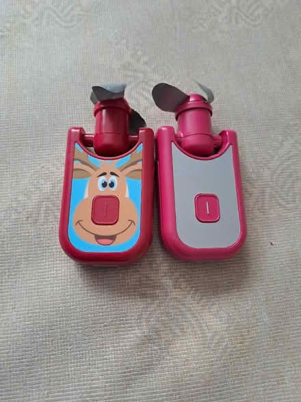 Photo of free 2 x Hand held battery fans (Harefield SO19) #1