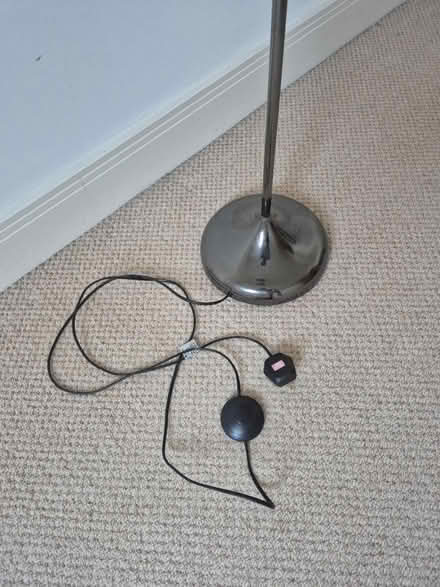 Photo of free Silver standing lamp (Tunbridge Wells) #3