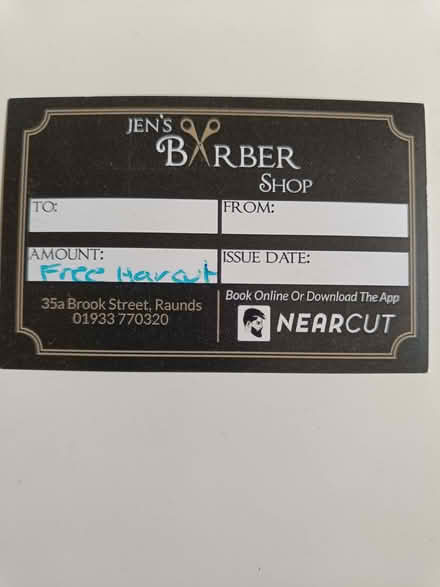 Photo of free haircut in Raunds (Gleneagles area, Wboro NN8) #1
