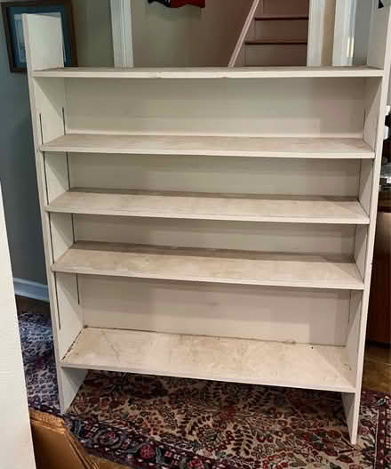 Photo of free Tall painted all wood shelves (Great Neck) #1