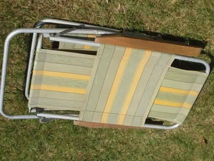 Photo of free Garden folding chair (Barton-on-Sea BH25) #2