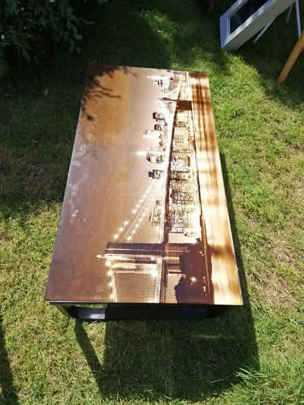 Photo of free Glass topped coffee table (Threemilestone Truro) #1