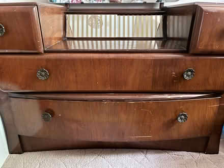 Photo of free Vintage dressing table with mirror (Lockerbie DG11) #1