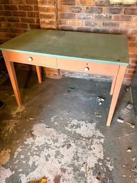 Photo of free Green top kitchen table (Walton Summit PR5) #1